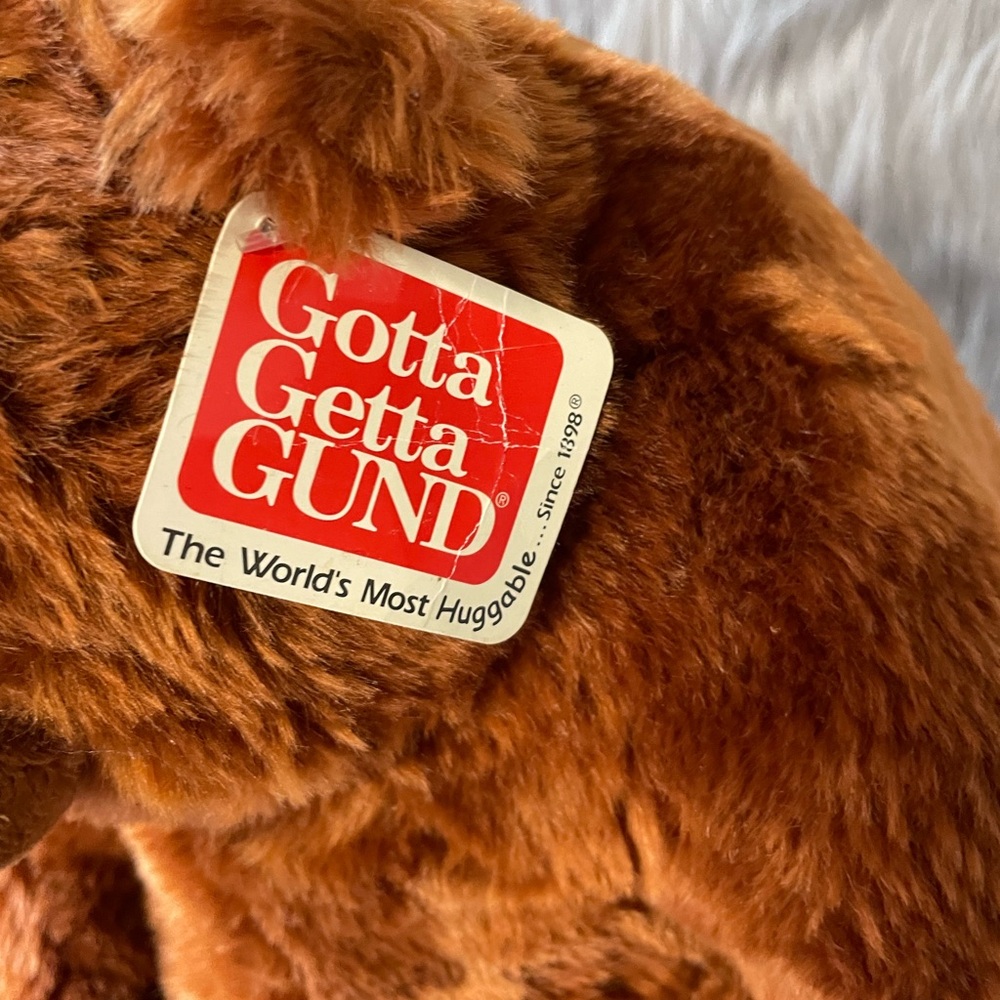 Vintage Gund Plush Burly Bear - Picture 2 of 7
